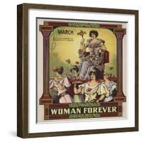 Woman Forever Sheet Music Cover-null-Framed Giclee Print