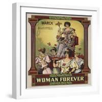 Woman Forever Sheet Music Cover-null-Framed Giclee Print