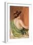Woman from the Back-Pierre-Auguste Renoir-Framed Giclee Print