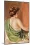 Woman from the Back-Pierre-Auguste Renoir-Mounted Giclee Print