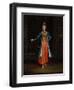 Woman from the Bulgarian Coast-Jean Baptiste Vanmour-Framed Art Print