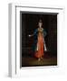 Woman from the Bulgarian Coast-Jean Baptiste Vanmour-Framed Art Print