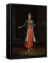 Woman from the Bulgarian Coast-Jean Baptiste Vanmour-Framed Stretched Canvas