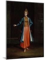 Woman from the Bulgarian Coast-Jean Baptiste Vanmour-Mounted Art Print