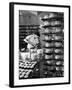 Woman Frosting Cakes at Schrafft's in Rockefeller Center-Cornell Capa-Framed Photographic Print