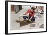 Woman Gardening-William P. Gottlieb-Framed Photographic Print