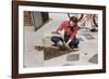 Woman Gardening-William P. Gottlieb-Framed Photographic Print