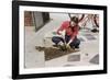 Woman Gardening-William P. Gottlieb-Framed Photographic Print