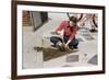 Woman Gardening-William P. Gottlieb-Framed Photographic Print