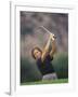 Woman Golfer in Action-Chris Trotman-Framed Photographic Print