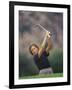 Woman Golfer in Action-Chris Trotman-Framed Photographic Print