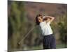 Woman Golfer in Action-Chris Trotman-Mounted Photographic Print