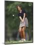Woman Golfer in Action-Chris Trotman-Mounted Photographic Print