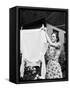 Woman Hanging Laundry Out to Dry-Philip Gendreau-Framed Stretched Canvas