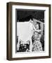 Woman Hanging Laundry Out to Dry-Philip Gendreau-Framed Photographic Print