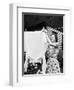 Woman Hanging Laundry Out to Dry-Philip Gendreau-Framed Photographic Print
