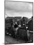 Woman Hanging Wash in a Dublin Slum-Tony Linck-Mounted Photographic Print