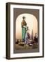 Woman Having Her Hair Done-Baron Von Raimund Stillfried-Framed Art Print