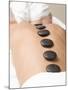 Woman Having Lastone Therapy (Healing Therapy Using Stones)-null-Mounted Photographic Print