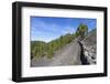 Woman Hiking in the Volcano Landscape of the Nature Reserve Cumbre Vieja, La Palma, Spain-Gerhard Wild-Framed Photographic Print