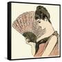 Woman Holding a Fan 1889-null-Framed Stretched Canvas