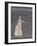 Woman Holding a Sparkler-null-Framed Art Print