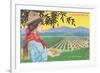Woman Holding Almonds, California-null-Framed Premium Giclee Print