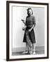 Woman Holding Golf Club and Golf Bag-Philip Gendreau-Framed Photographic Print