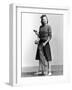 Woman Holding Golf Club and Golf Bag-Philip Gendreau-Framed Photographic Print