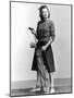 Woman Holding Golf Club and Golf Bag-Philip Gendreau-Mounted Photographic Print