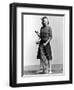 Woman Holding Golf Club and Golf Bag-Philip Gendreau-Framed Photographic Print