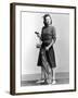 Woman Holding Golf Club and Golf Bag-Philip Gendreau-Framed Photographic Print