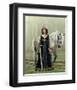 Woman & Horse Medieval Church-null-Framed Art Print