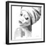 Woman I BW Crop-Aimee Del Valle-Framed Art Print