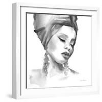 Woman II BW Crop-Aimee Del Valle-Framed Art Print