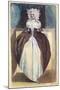 Woman in 17th Century Costume, 1791-Henry Fuseli-Mounted Giclee Print