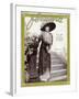 Woman in 1910-null-Framed Photographic Print