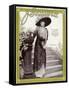 Woman in 1910-null-Framed Stretched Canvas