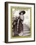 Woman in 1910-null-Framed Photographic Print