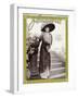 Woman in 1910-null-Framed Photographic Print