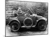 Woman in a 1911 Convertible Renault Ax, C1911-null-Mounted Photographic Print