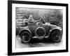 Woman in a 1911 Convertible Renault Ax, C1911-null-Framed Photographic Print