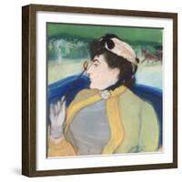 Woman in a Barouche, 1889-Louis Anquetin-Framed Giclee Print