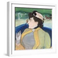 Woman in a Barouche, 1889-Louis Anquetin-Framed Giclee Print