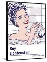 Woman in a Bath-Roy Lichtenstein-Framed Art Print