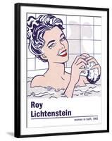 Woman in a Bath-Roy Lichtenstein-Framed Art Print