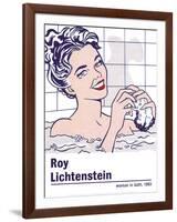 Woman in a Bath-Roy Lichtenstein-Framed Art Print