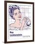 Woman in a Bath-Roy Lichtenstein-Framed Art Print