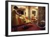 Woman in a Beauty Salon in the Harris County Domed Stadium 'Astrodome', Houston, TX, 1968-Mark Kauffman-Framed Photographic Print