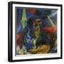 Woman in a Cafe: Compentrations of Lights and Planes-Umberto Boccioni-Framed Giclee Print